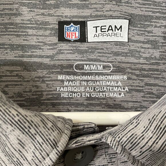 NFL Team Apparel Houston Texans Golf Polo Shirt Men’s Size M space dyed gray. - Picture 2 of 8